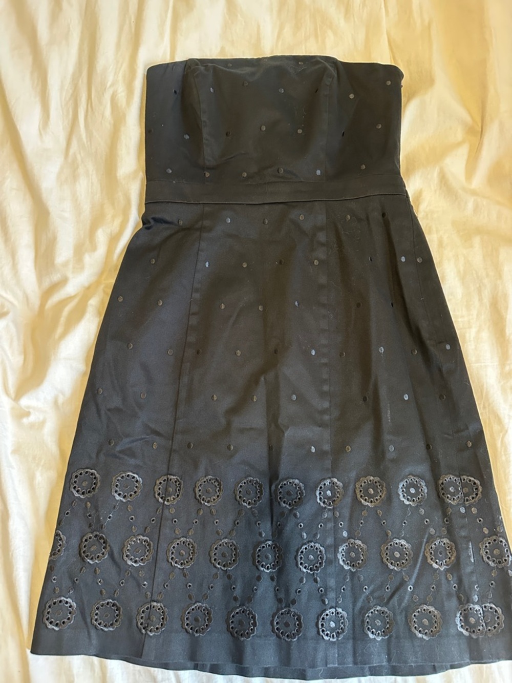 Women’s Ann Taylor Sleeveless Black Cocktail Dress Size 2 Petite Excellent Cond.